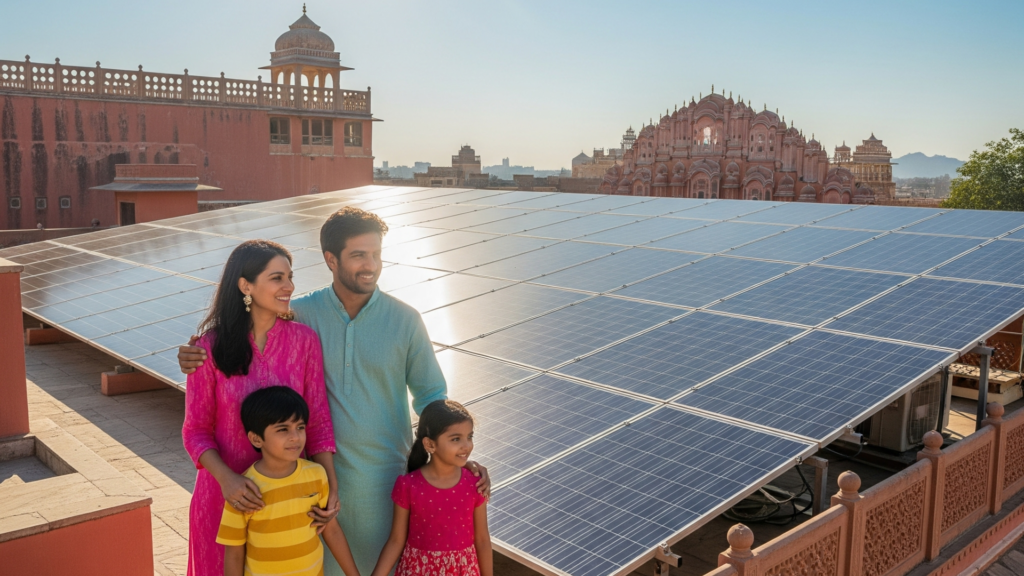 PM Surya Ghar Yojana for free electricity in Jaipur