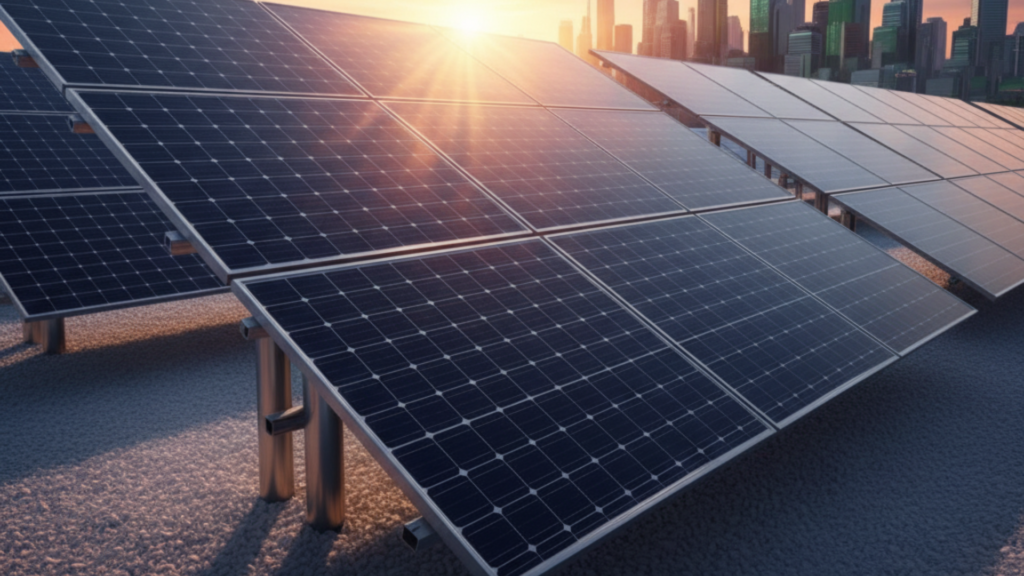 Bifacial solar panel technology for dual-side power