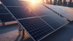 Bifacial solar panel technology for dual-side power