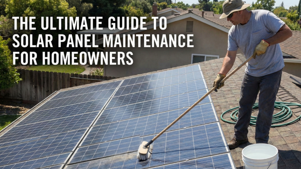 The Ultimate Guide to Solar Panel Maintenance for Homeowners