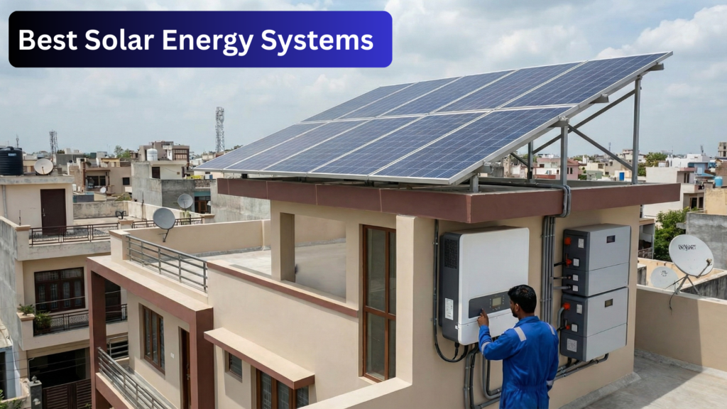 The Best Solar Energy Systems with Battery Backup for Residential Use in India