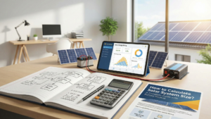 How to Calculate Solar System Size? A Complete Guide with Battery Backup