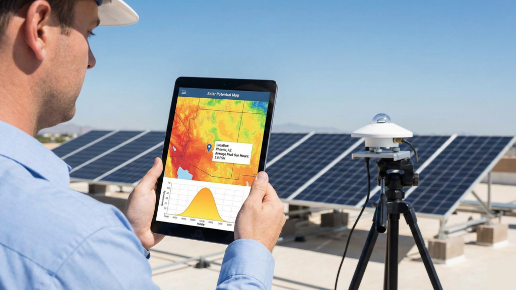 Determine Your Location’s Peak Sun Hours