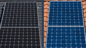 Why Are Monocrystalline Panels Black and Polycrystalline Blue?