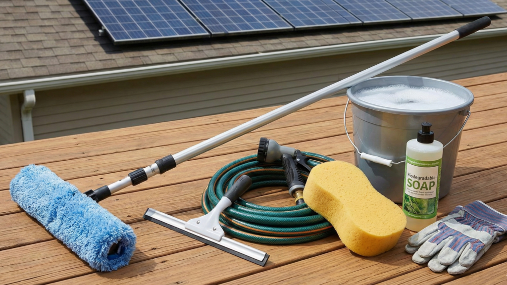 Equipment You Need for Solar Panel Cleaning