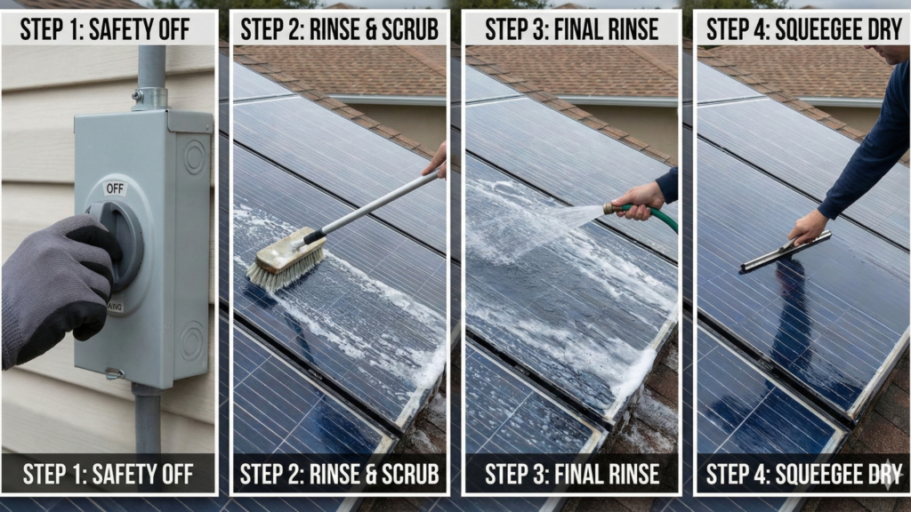 How to Clean Solar Panels: A Step-by-Step Guide