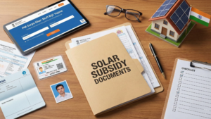 Documents Required for Solar Rooftop Subsidy in India: The Complete Guide