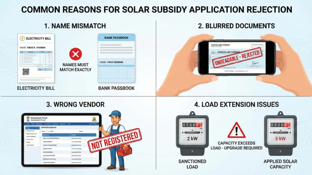 Common Reasons for Application Rejection