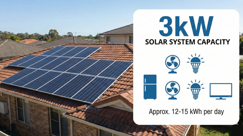 Understanding the 3kW Solar System Capacity