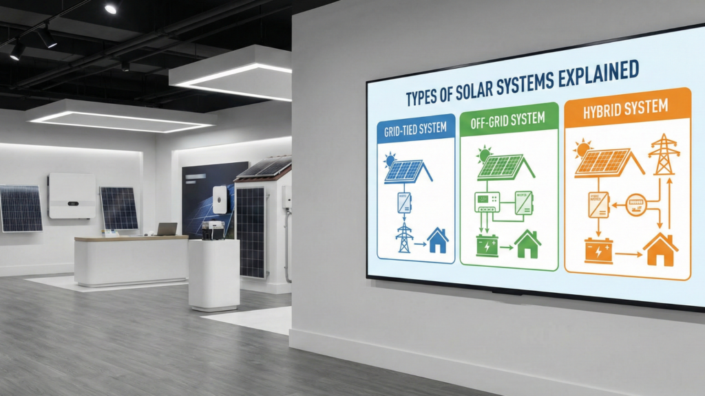How System Type Affects the Cost of 1kW Solar System for Home