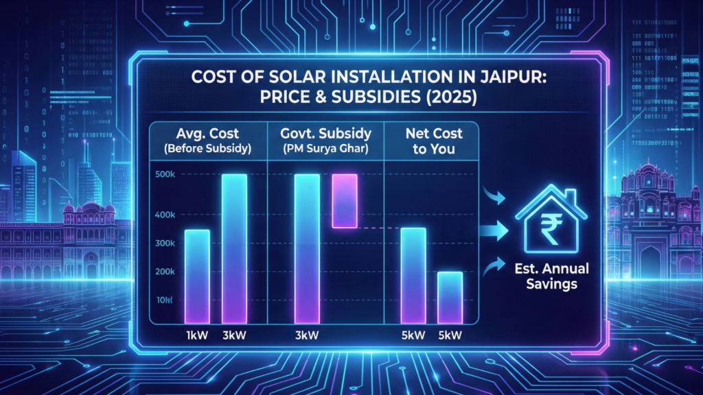 Cost of Solar Installation in Jaipur: Price & Subsidies