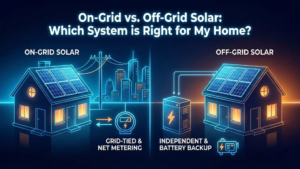 On-Grid vs. Off-Grid Solar: Which System is Right for My Home?