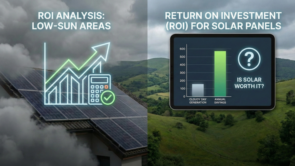 Is Solar Worth It in Cloudy Climates? ROI Analysis for Low-Sun Areas