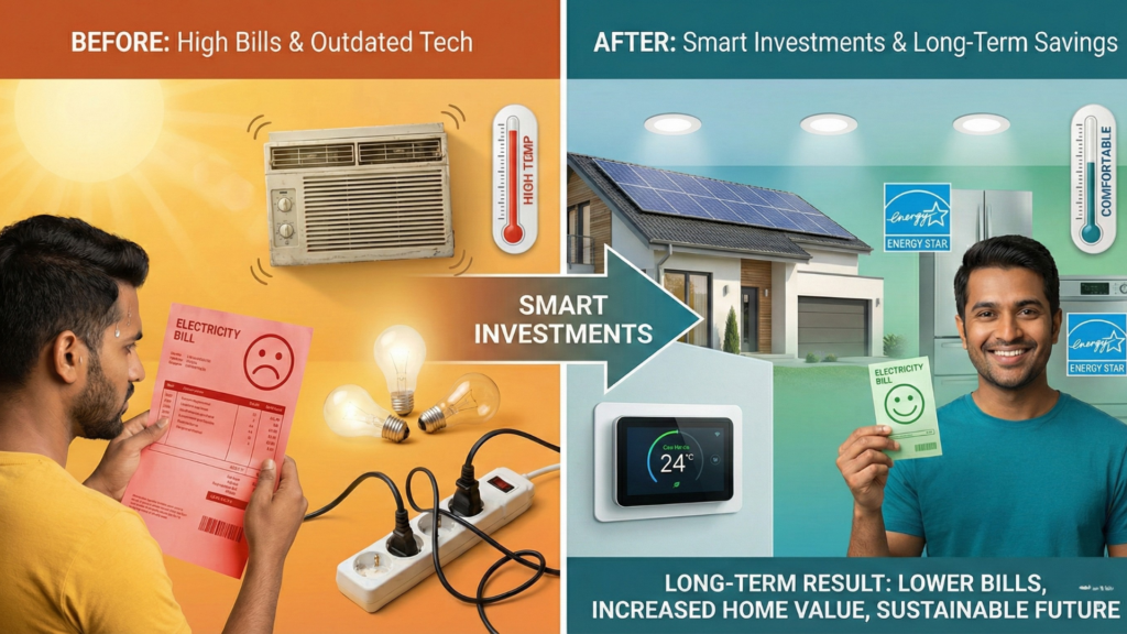 Smart Investments: How to Save Electricity Bill in Summer Long-Term