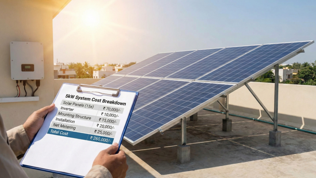 Solar Panel Cost for 5kW System: Detailed Breakdown