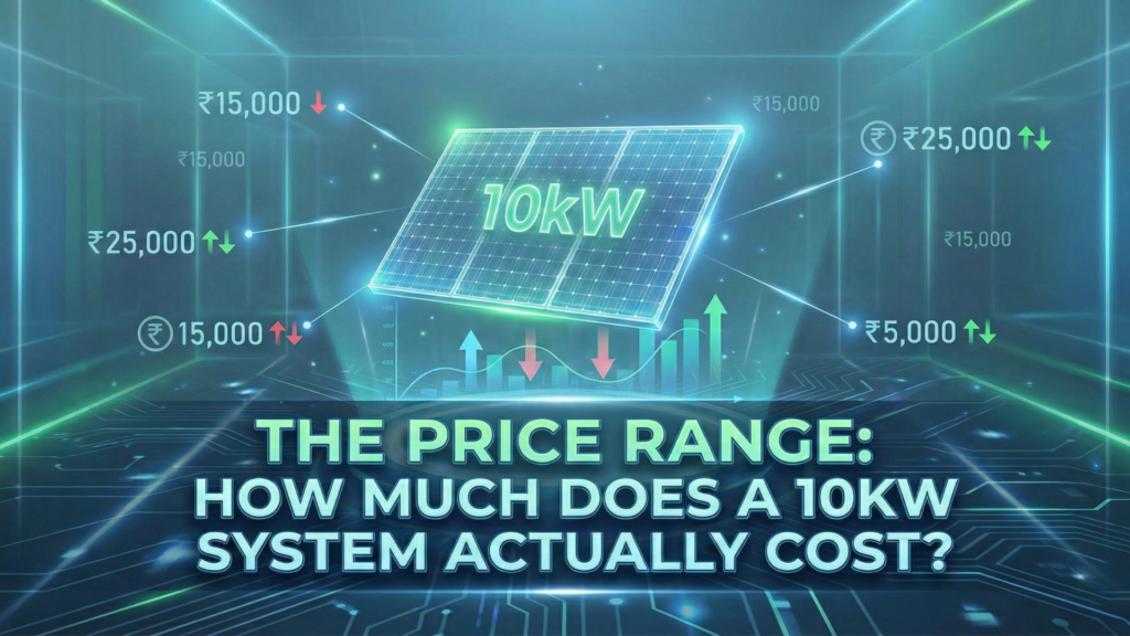 The Price Range: How Much Does a 10kW System Actually Cost?