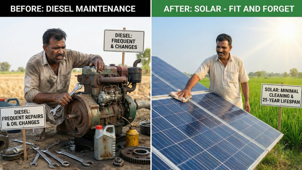 Low Maintenance and Long Lifespan | Solar Energy in Agriculture