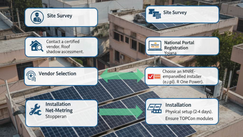 Step-by-Step Process to Apply for Solar in Rajasthan