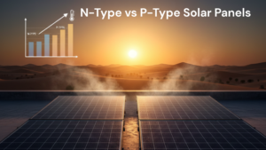 N-Type vs P-Type Solar Panels: Which is Best for Rajasthan’s Extreme Heat
