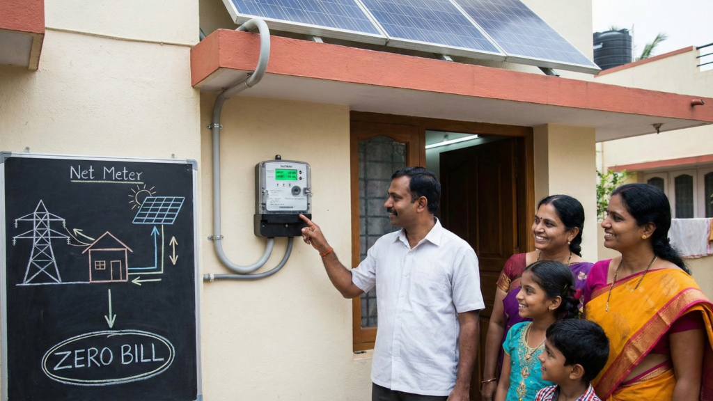 The "Zero Bill" Mechanism: Understanding Net Metering