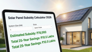 Solar Panel Subsidy Calculator 2026: How Much Can You Really Save