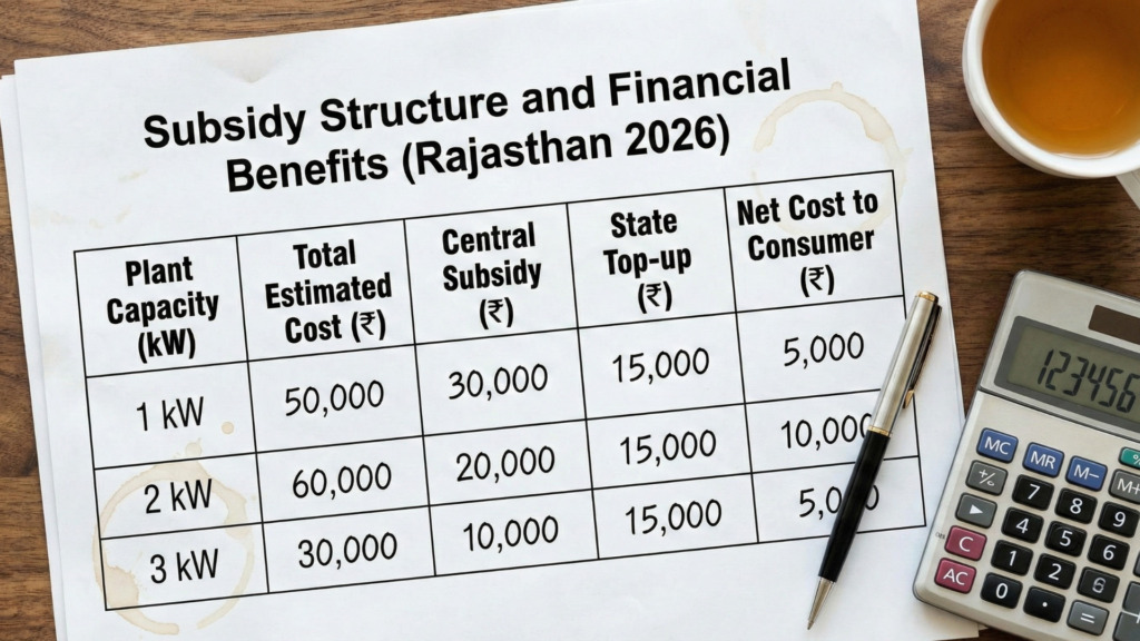 Subsidy Structure and Financial Benefits