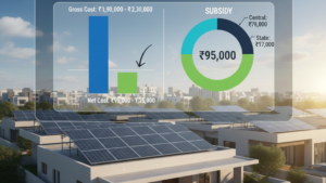 3kW Solar System Price in Rajasthan 2026: Cost Breakdown with ₹95,000 Subsidy
