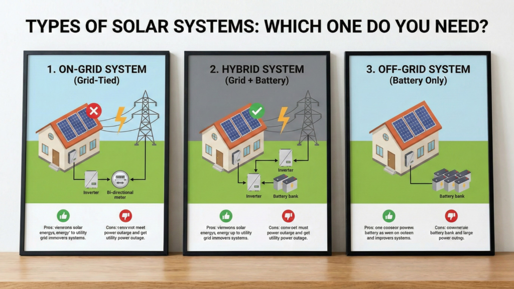 Types of Solar Systems: Which One Do You Need