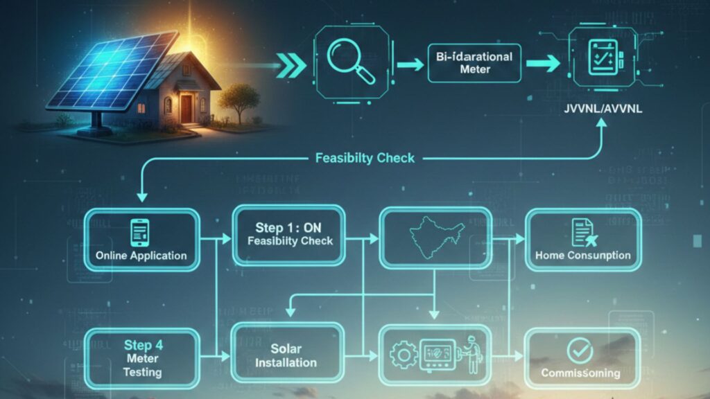 How to Apply for Net Metering in Rajasthan: A Step-by-Step Guide for JVVNL & AVVNL Consumers