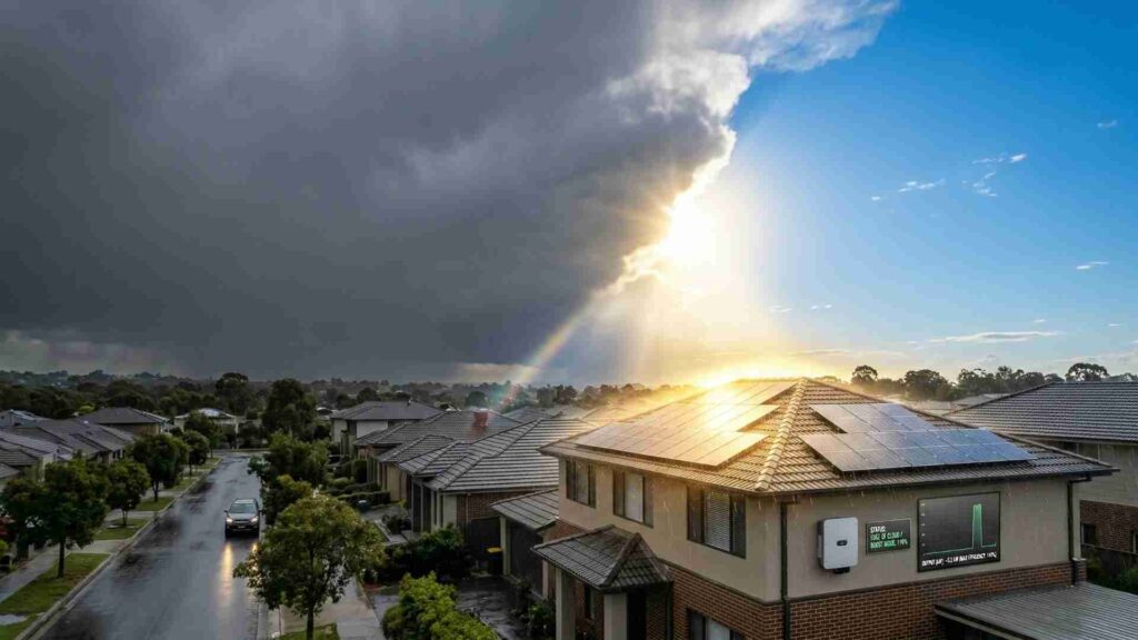 The "Edge of Cloud" Effect: Does Solar Power Work During Rain Better Than Expected?