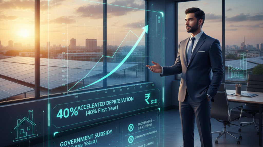 Financial Benefits: 40% Accelerated Depreciation and Subsidies