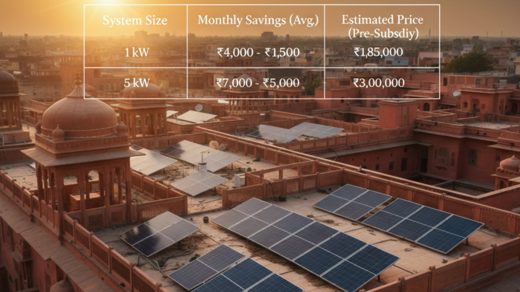 Understanding the Rooftop Solar Panel Price in Jaipur