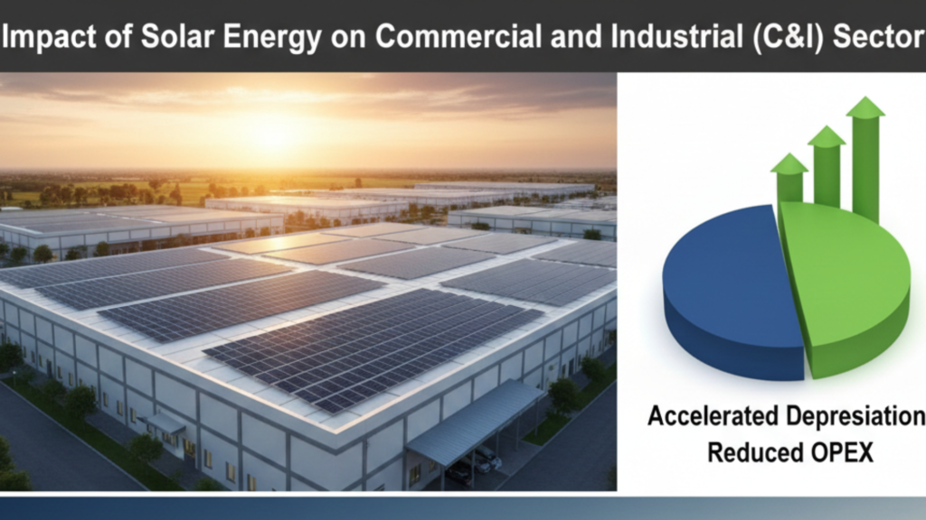 Impact of Solar Energy on Commercial and Industrial (C&I) Sector
