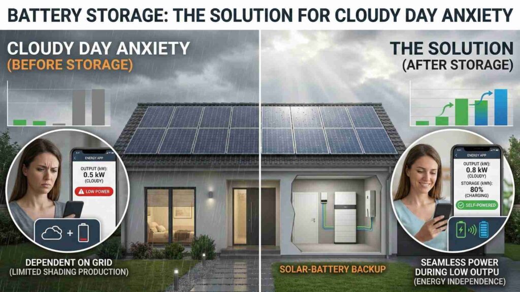 Battery Storage: The Solution for Cloudy Day Anxiety