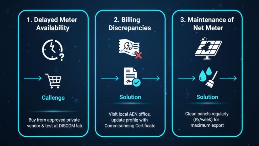 Challenges and Solutions in the Net Metering Process for JVVNL/AVVNL Consumers
