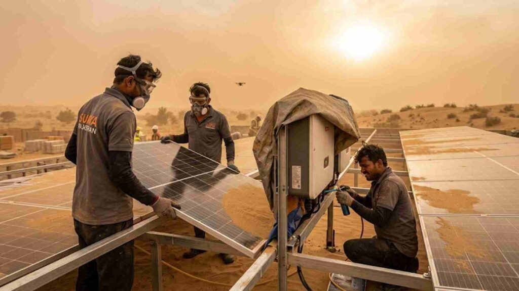 Installation Challenges in the Rajasthan Climate
