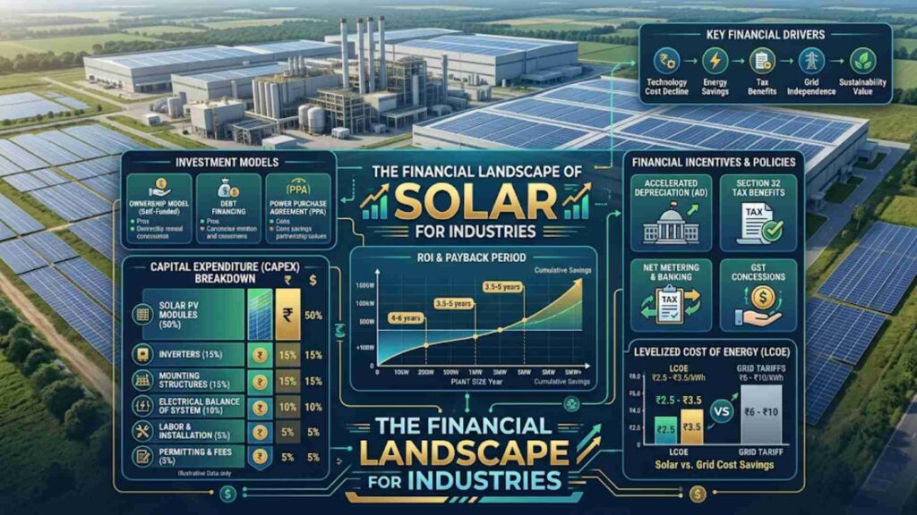 The Financial Landscape of Solar for Industries