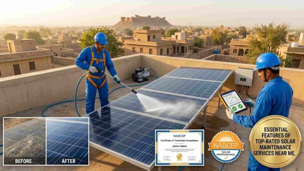Essential Features of Top-Rated Solar Maintenance Services Near Me