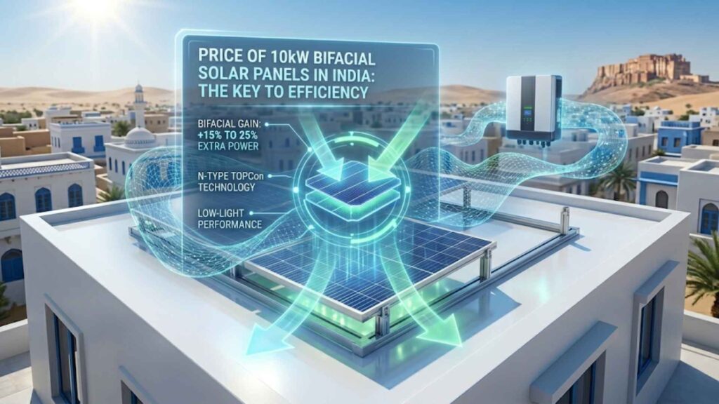 Why the Price of 10kW Bifacial Solar Panels in India is the Key to High Efficiency