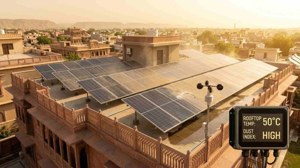 Why Jaipur’s Climate Changes the Answer to "How Many Solar Panels Do I Need for a 3BHK House?