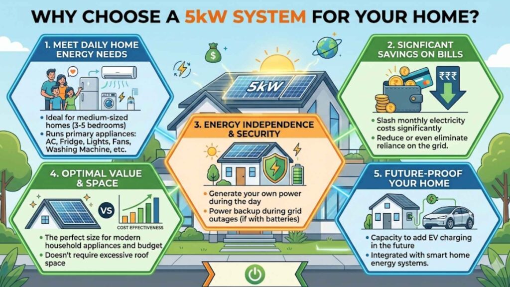 Why Choose a 5kW System for Your Home?