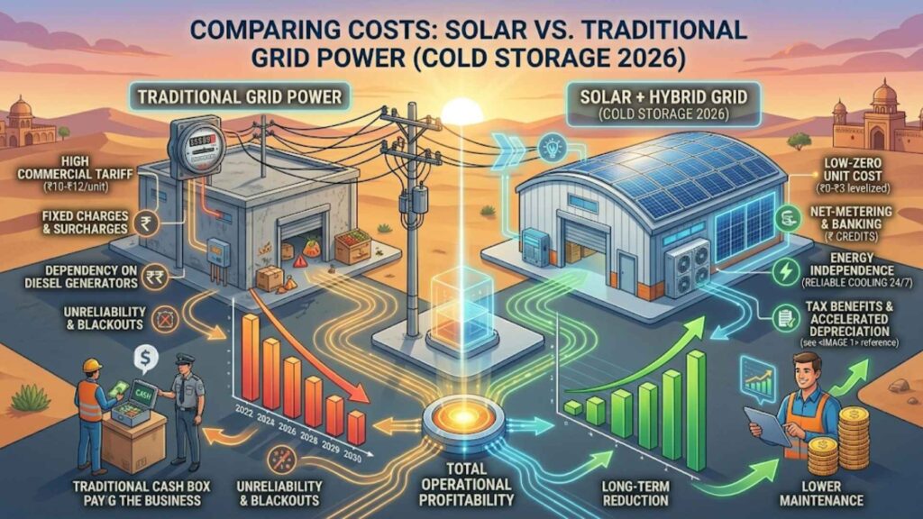 Comparing Costs: Solar vs. Traditional Grid Power