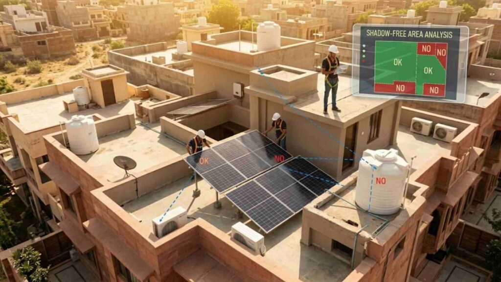 How Many Solar Panels Do I Need for a 3BHK House and Where Will They Fit?