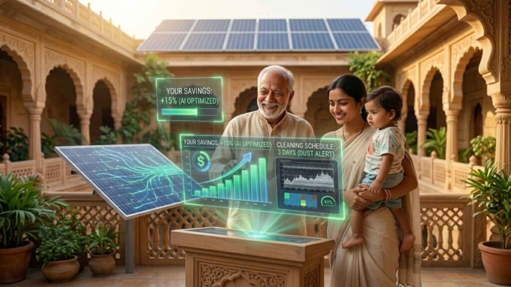 The User Experience: Human-Centric AI-Based Solar Monitoring System Benefits