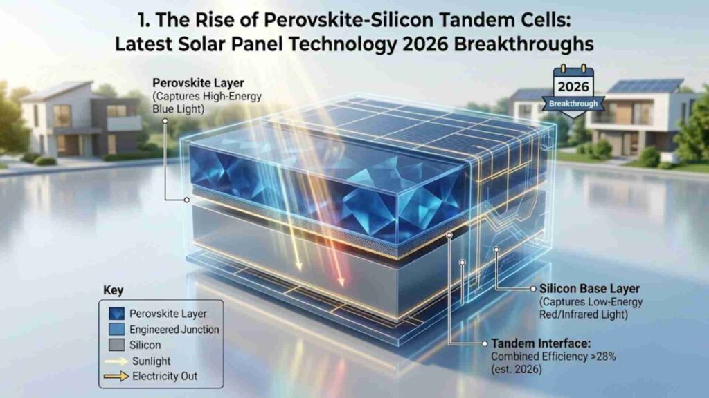 The Rise of Perovskite-Silicon Tandem Cells: Latest Solar Panel Technology 2026 Breakthroughs