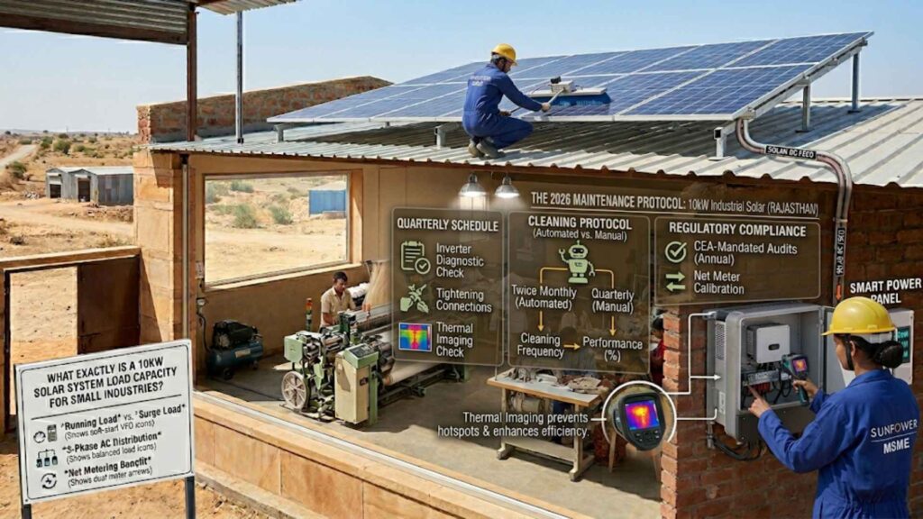 The 2026 Maintenance Protocol for Industrial Solar