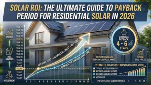 Solar ROI: The Ultimate Guide to Payback Period for Residential Solar in 2026