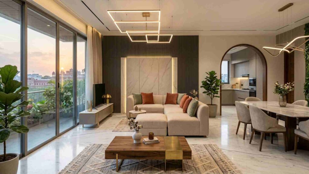 The Ultimate Guide to Modern Interior Design Ideas for 3BHK Luxury Apartments in 2026