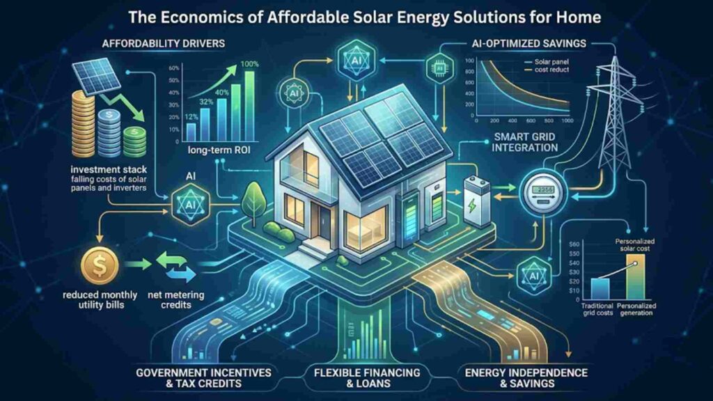 The Economics of Affordable Solar Energy Solutions for Home