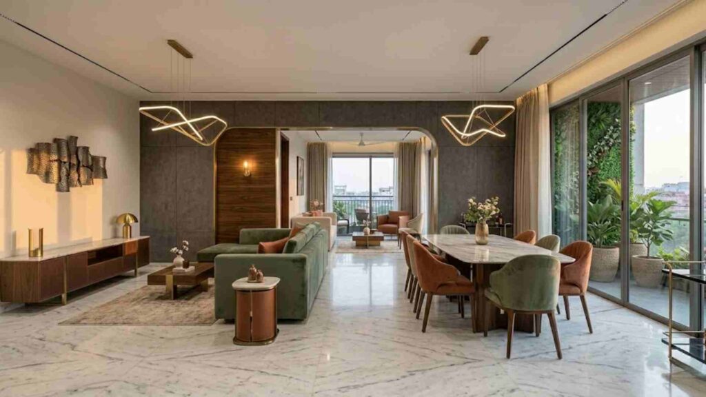 Aesthetic Trends: Modern Interior Design Ideas for 3BHK Luxury Apartments in 2026